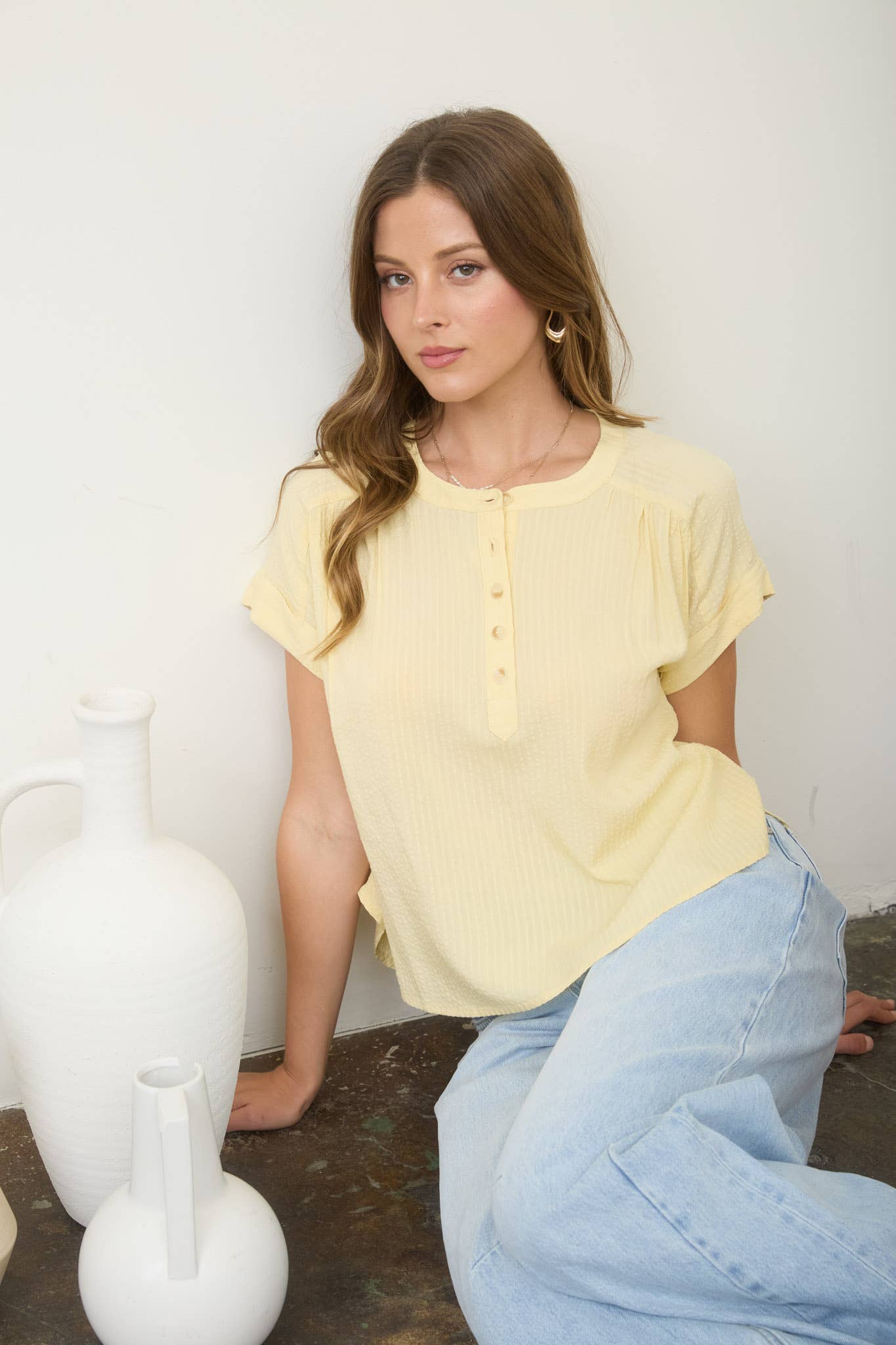 Silvia Henley Top