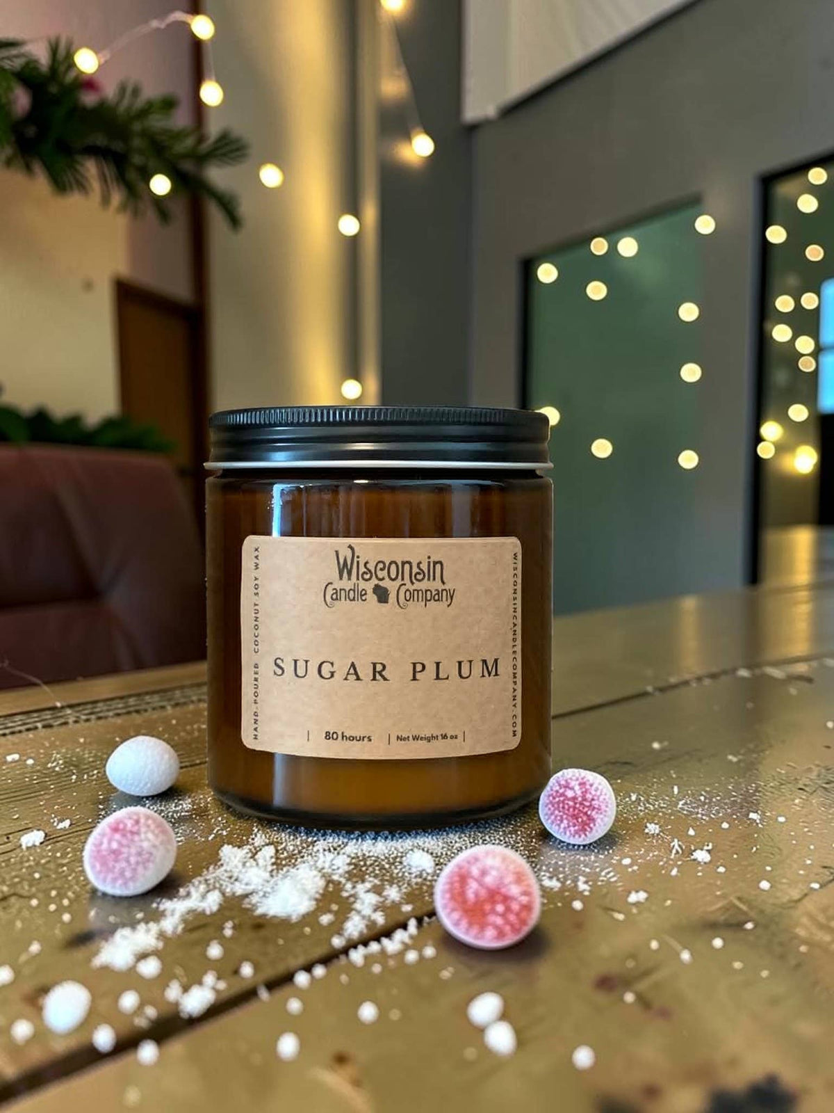 Sugar Plum Candle - 16 oz Jar
