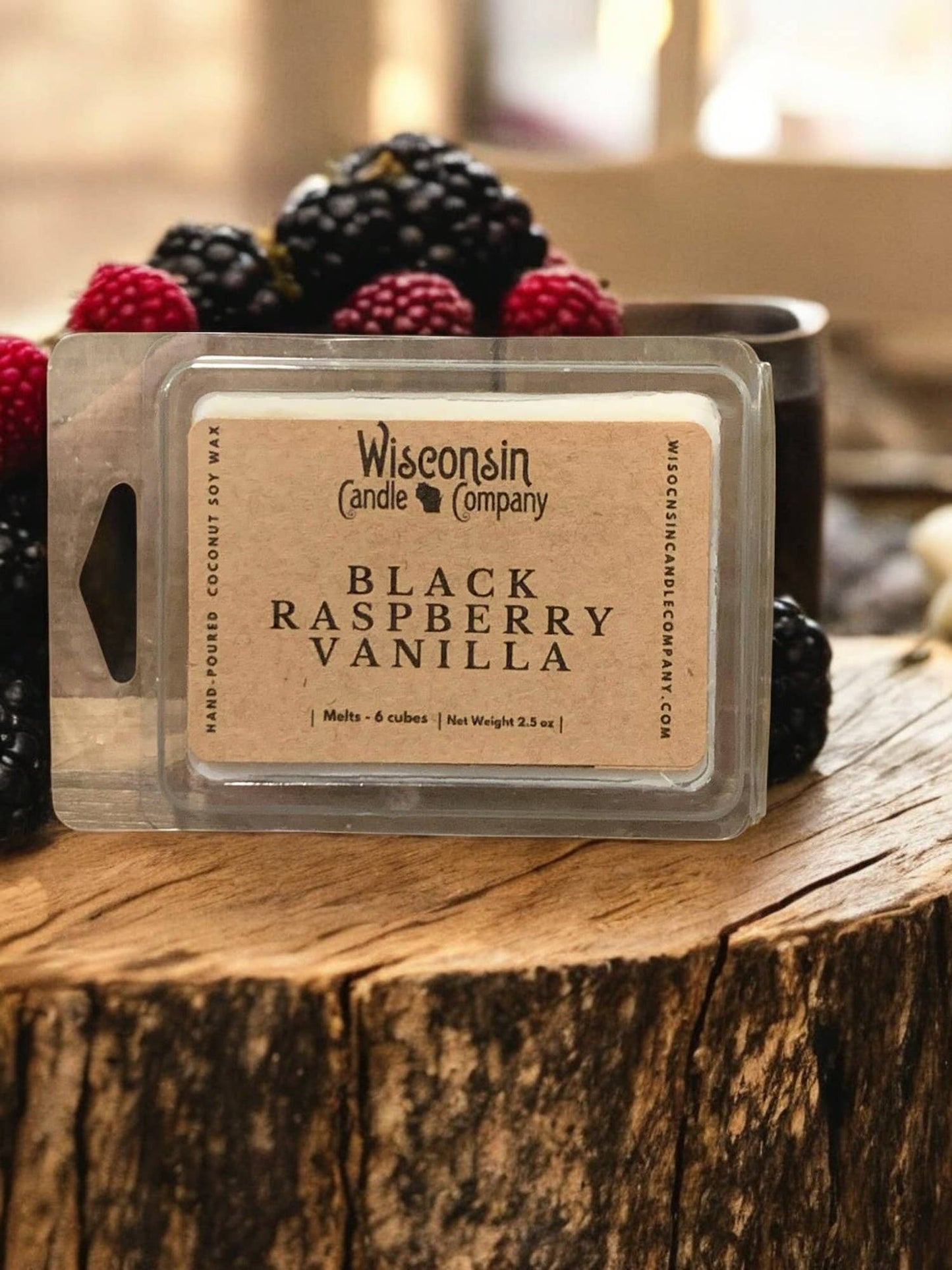 Black Raspberry Vanilla: 8 oz Jar
