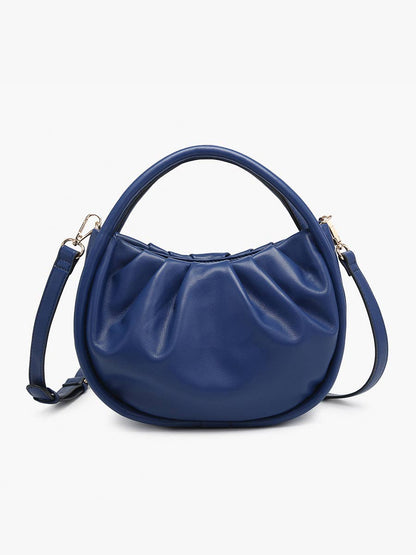 Audrey Circular Satchel – Rust