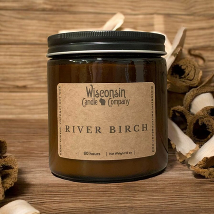 River Birch Candle: 16 oz Jar