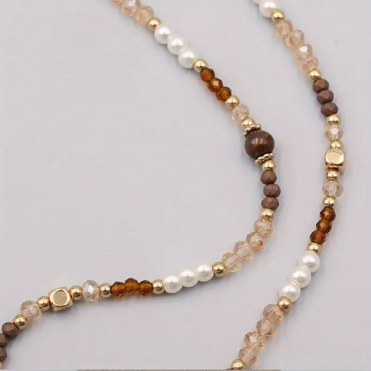 Autumn Beaded Necklace