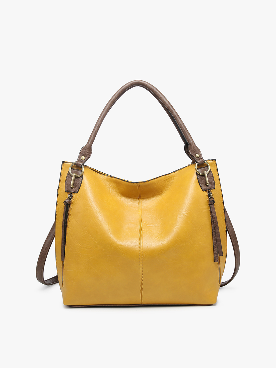 Connar Distressed Tote Bag - Black