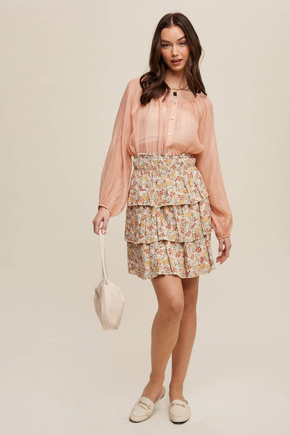 Apricot Kiss Blouse