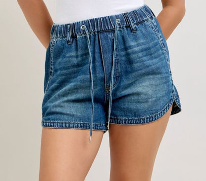 Hanna Denim Boxer Shorts
