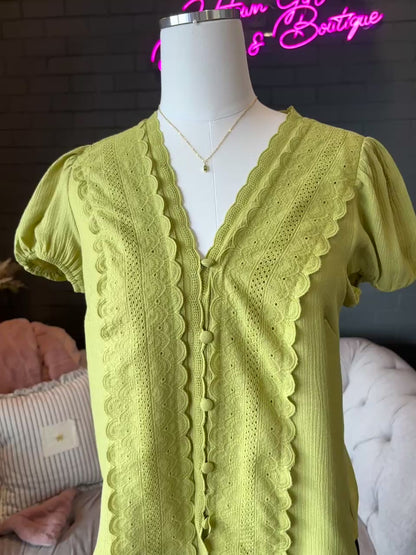 Darcy Woven Top