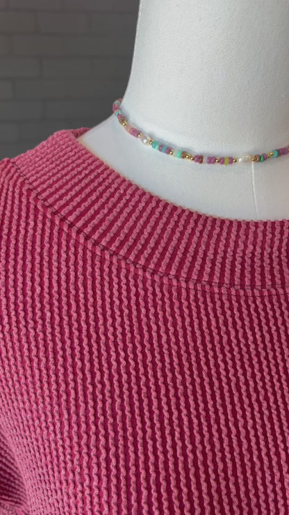 Iris Ribbed Tee