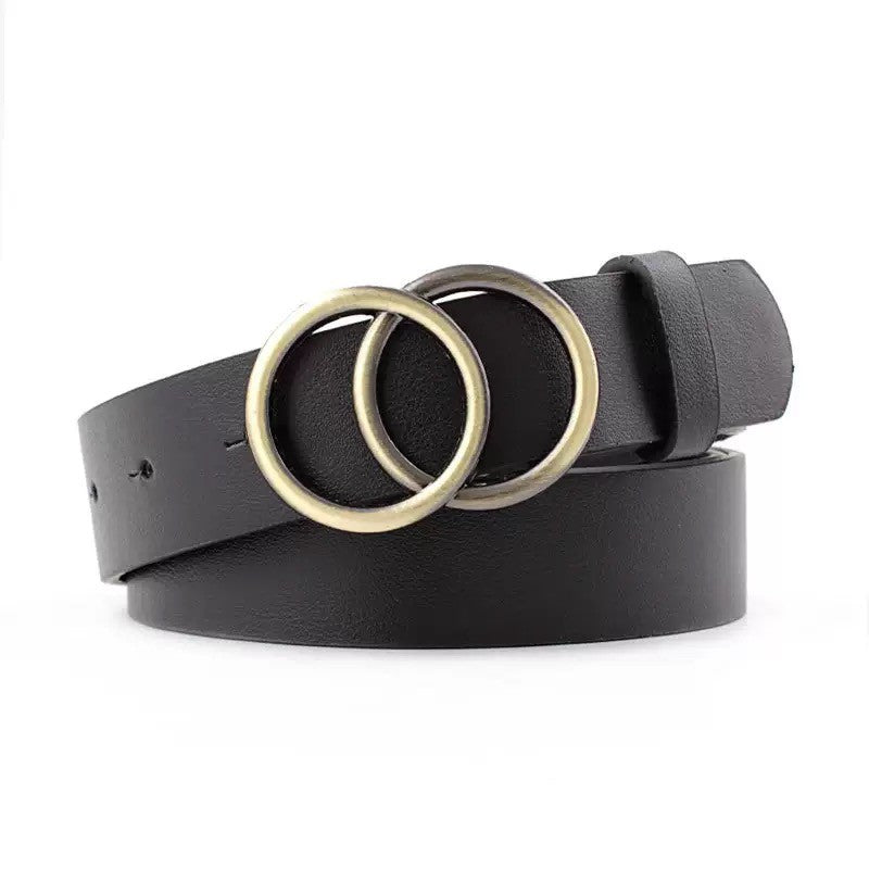 Double O Ring Buckle Belt