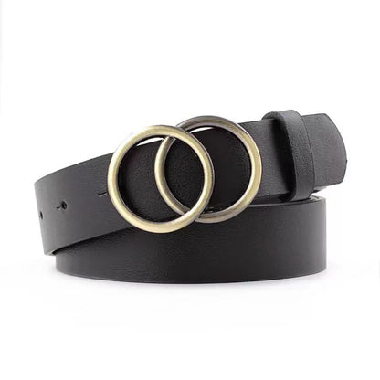 Double O Ring Buckle Belt