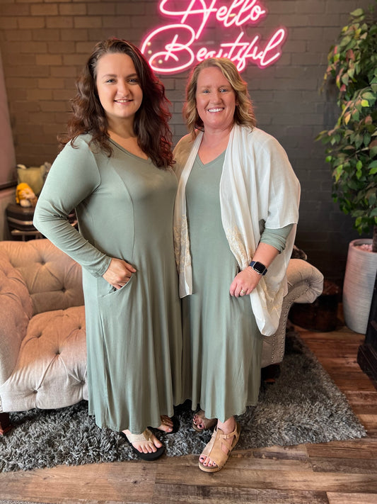 Sage Maxi Dress