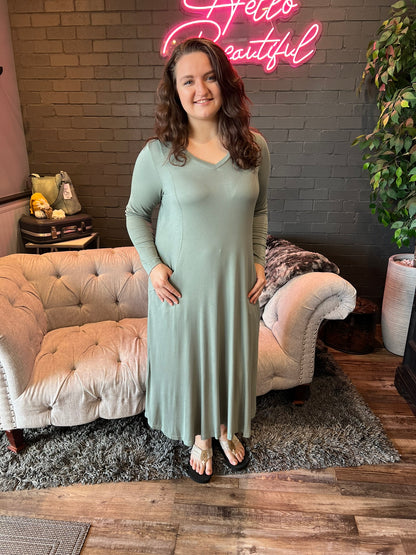 Sage Maxi Dress