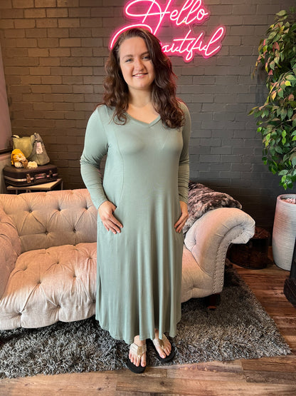 Sage Maxi Dress