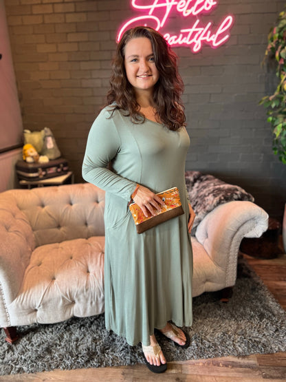 Sage Maxi Dress