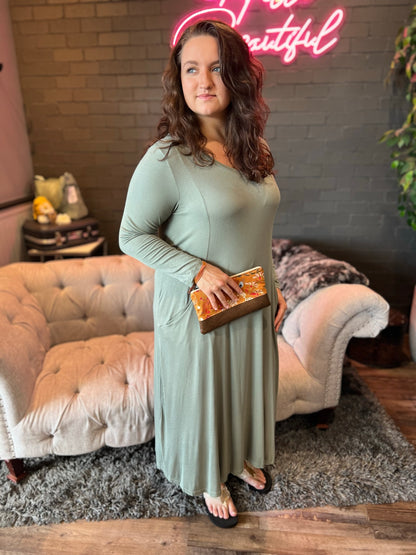 Sage Maxi Dress