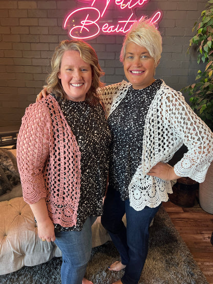 Ember Open Knit Cardigan