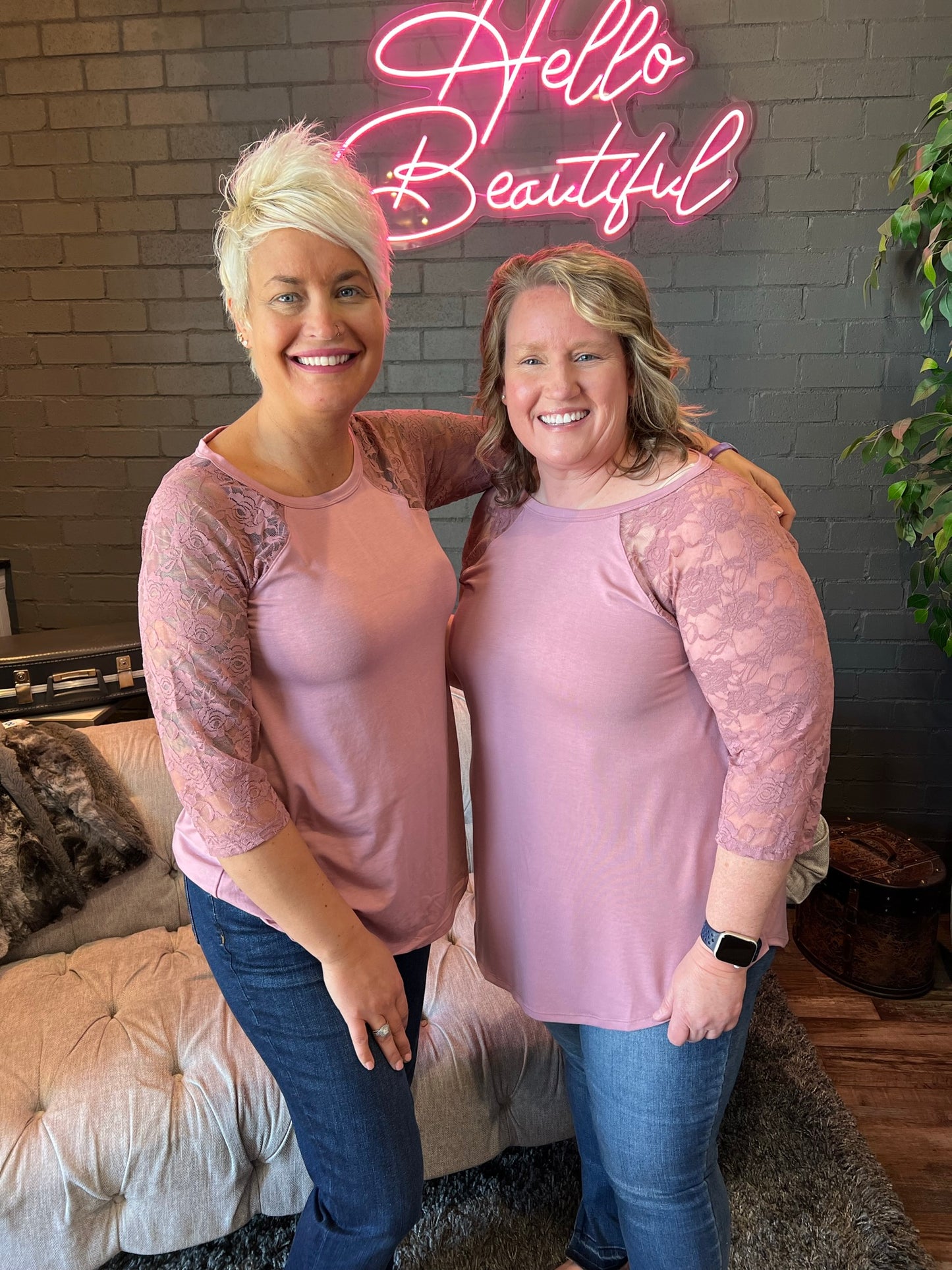 Lola Lace Sleeve Tee