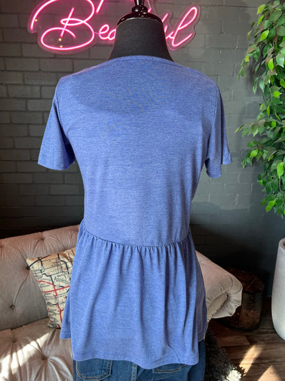 Sarah Ruffle Top