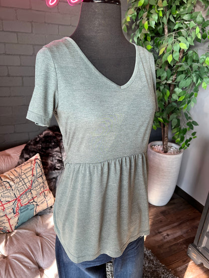 Sarah Ruffle Top
