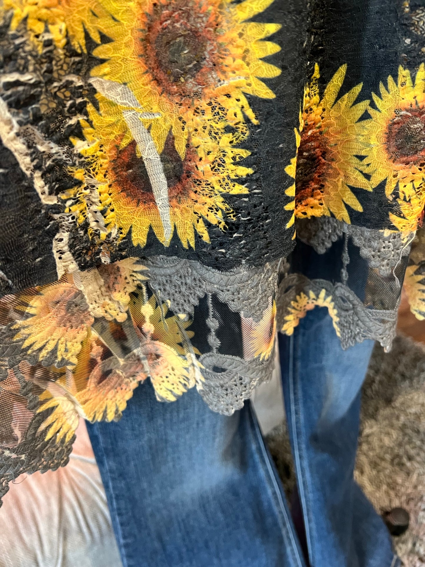 Sunflower Tunic Tank Top