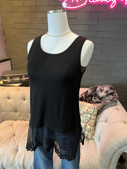 Linda Lace Tank Top