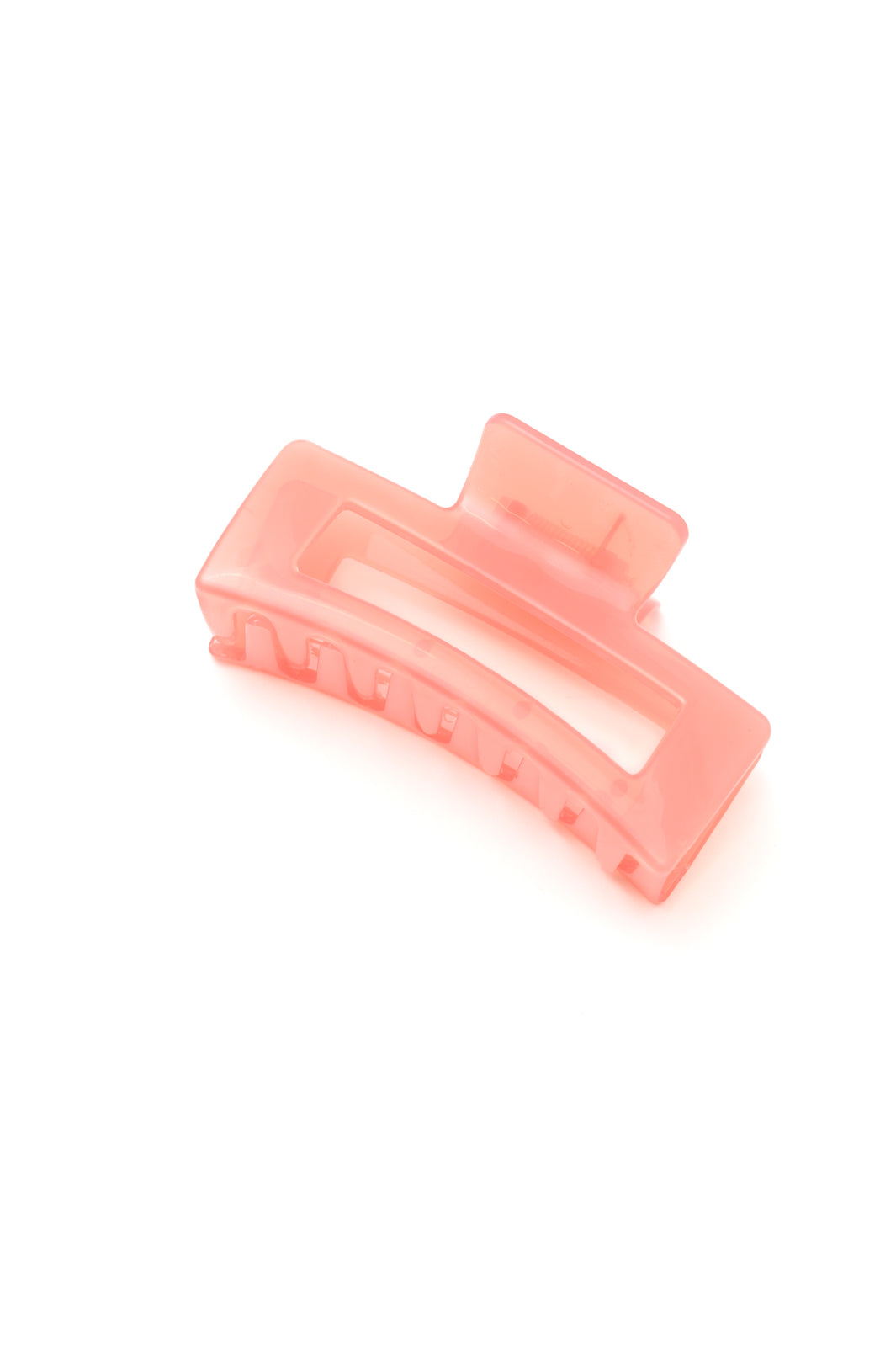 Jelly Rectangle Claw Clip