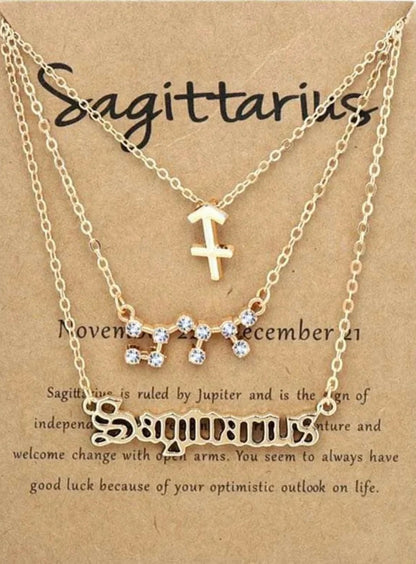 Gold Zodiac Necklace